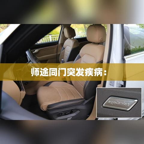 師途同門突發(fā)疾?。?