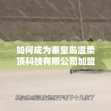 秦皇島溫柔頂科技加盟指南，如何成為優(yōu)質(zhì)合作伙伴？