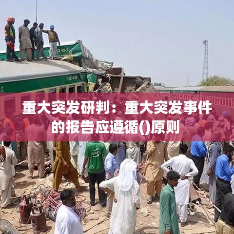 重大突發(fā)研判：重大突發(fā)事件的報告應(yīng)遵循()原則 