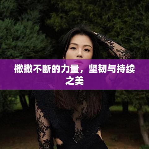 撒撒不斷的力量，堅韌與持續(xù)之美