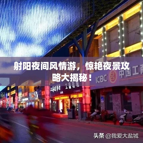 射陽夜間風(fēng)情游，驚艷夜景攻略大揭秘！