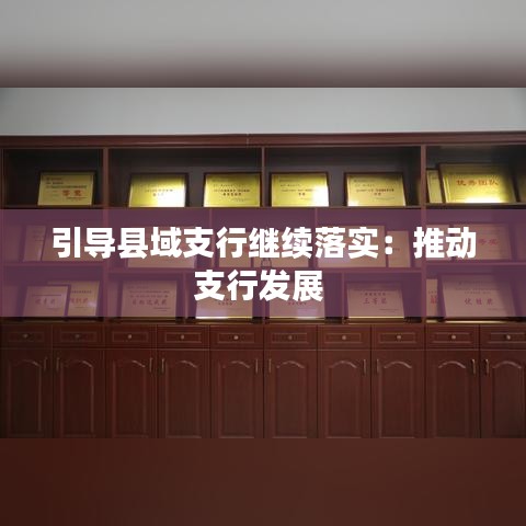 引導縣域支行繼續(xù)落實：推動支行發(fā)展 