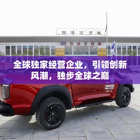 全球獨(dú)家經(jīng)營(yíng)企業(yè)，引領(lǐng)創(chuàng)新風(fēng)潮，獨(dú)步全球之巔