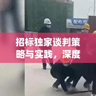 招標(biāo)獨(dú)家談判策略與實(shí)踐，深度解析談判技巧，助力成功中標(biāo)！