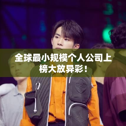 全球最小規(guī)模個(gè)人公司上榜大放異彩！
