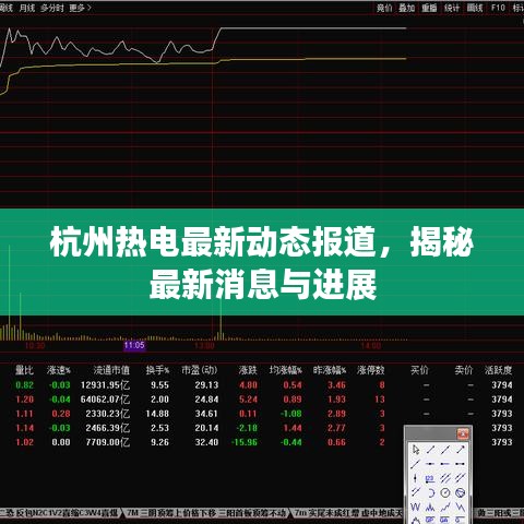 杭州熱電最新動(dòng)態(tài)報(bào)道，揭秘最新消息與進(jìn)展