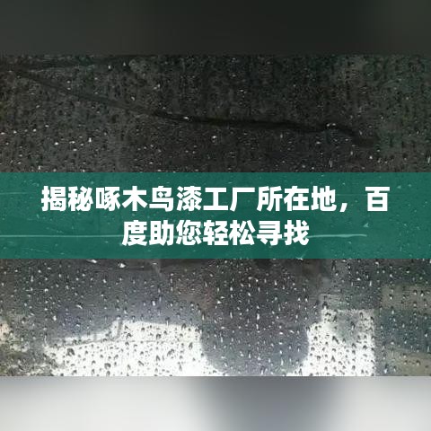 揭秘啄木鳥漆工廠所在地，百度助您輕松尋找