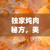 獨(dú)家燉肉秘方，美味健康雙全
