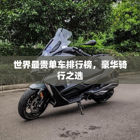 世界最貴單車排行榜，豪華騎行之選